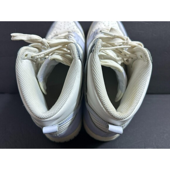 Nike Dunk High "Football Grey", Sail, & Pale Ivory Sneakers Women's Size 8 - Picture 6 of 9